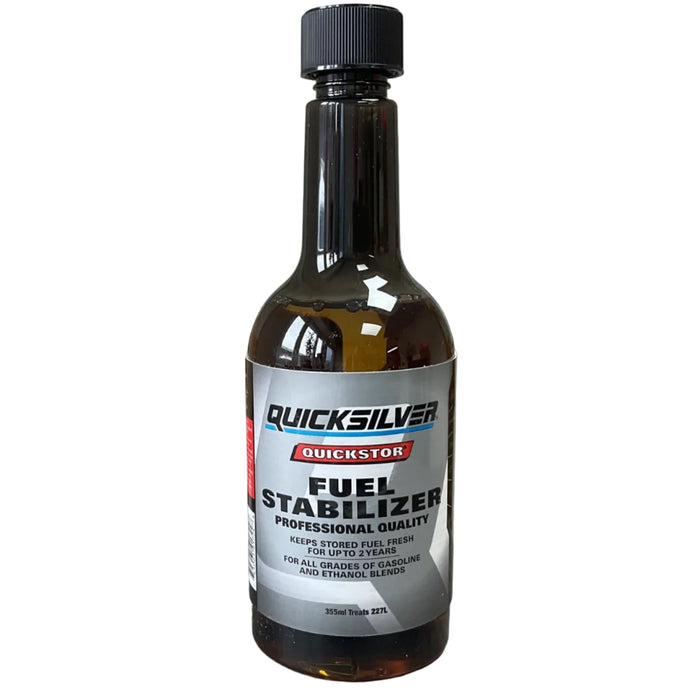 Quicksilver Quickstor Fuel Stabiliser - Fuel Store - 355ml
