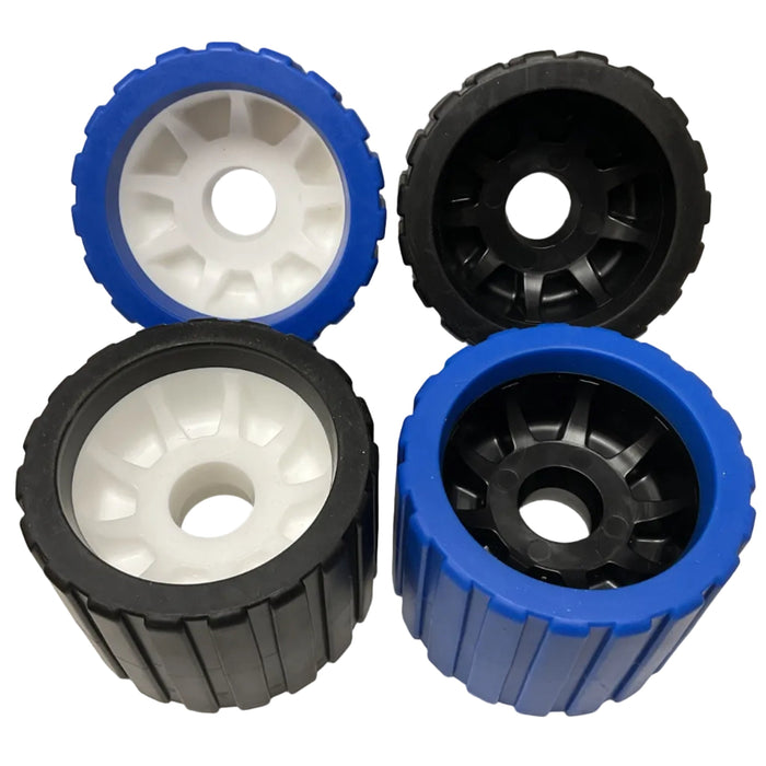 Boat Trailer Wobble Rollers - Non Marking - 26mm bore