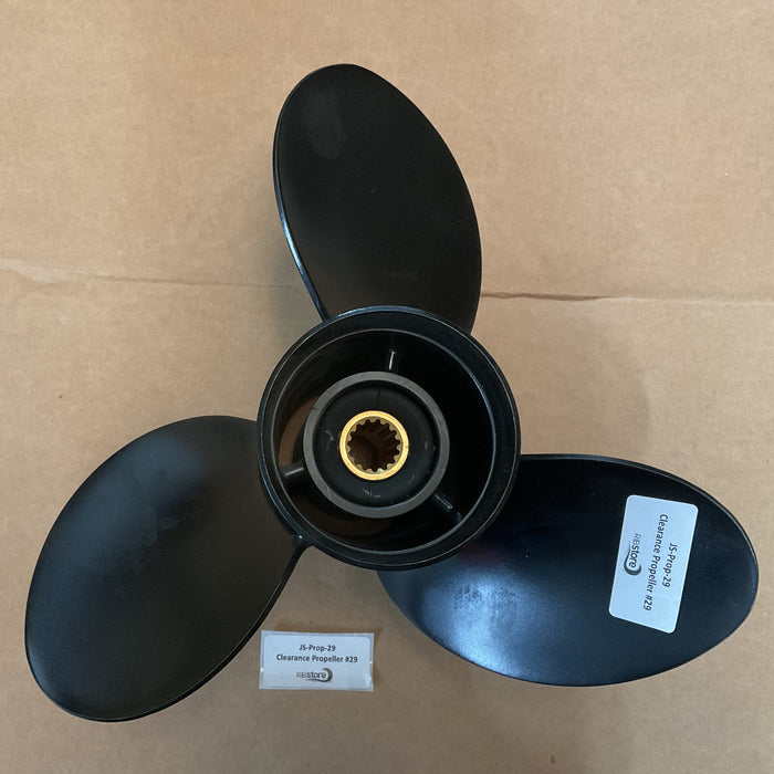 Clearance Propeller #29 - Suzuki Boat Propeller Alloy 3 x 13.75 x 21