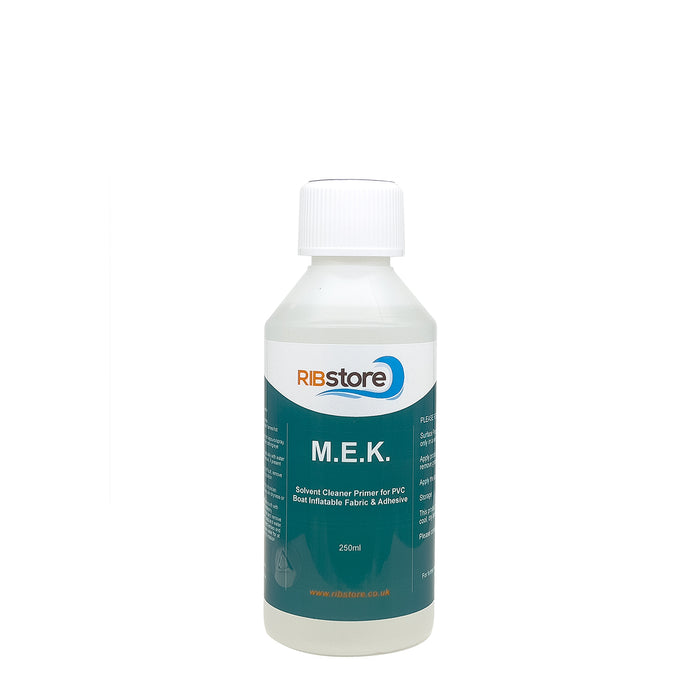 MEK PVC Solvent Cleaner, Degreaser and Primer for Inflatable Boats by RIBstore - 125ml, 250ml or 500ml