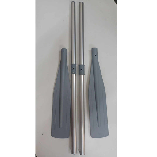 Jointed Anodised Aluminium Oars with Pin Style Retaining Hole - 160cm - Clearance
