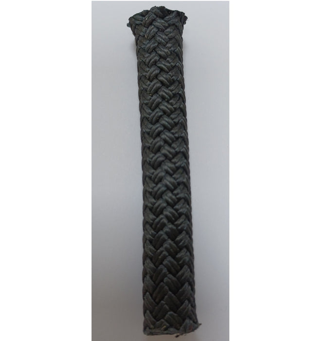 12mm Braid on Braid Prestretched Polyester Rope - Black — RIBstore